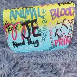 Graffiti convertible bag